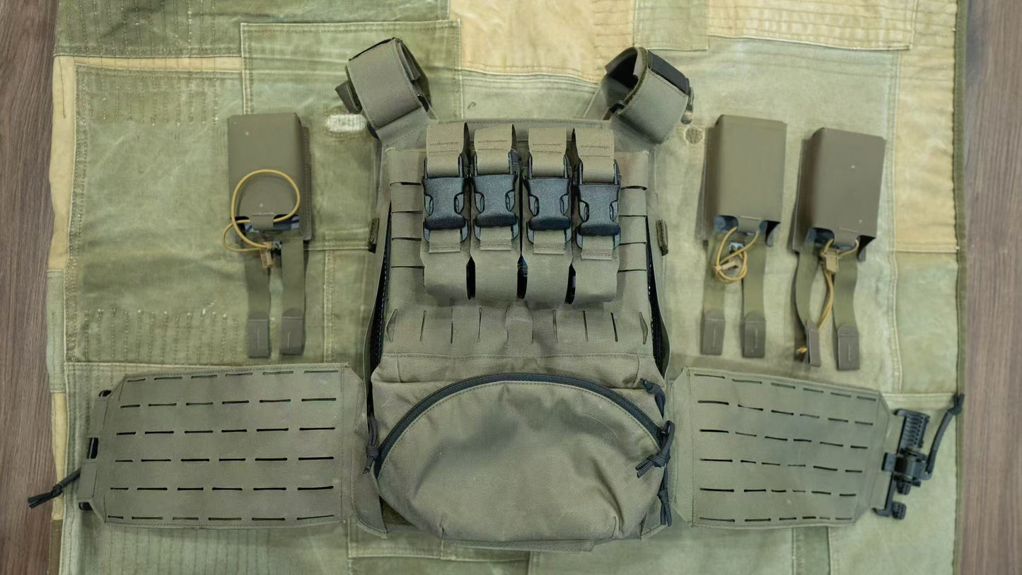 Direct Action Spitfire MKII Plate Carrier Set – Chest Rig + 6 Mag Pouches + Grenade Pack