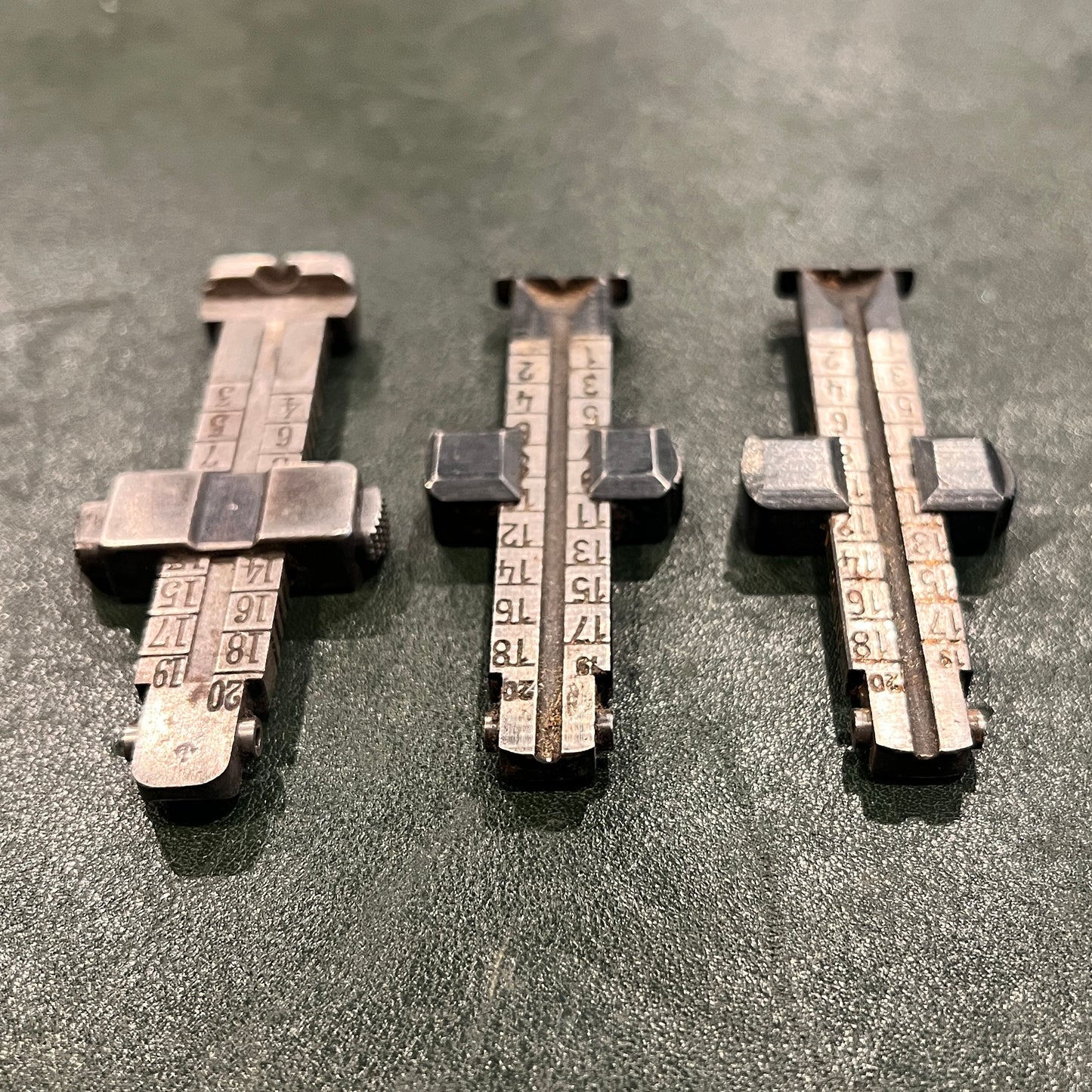 Hausse Mauser – Lot assorti de 3