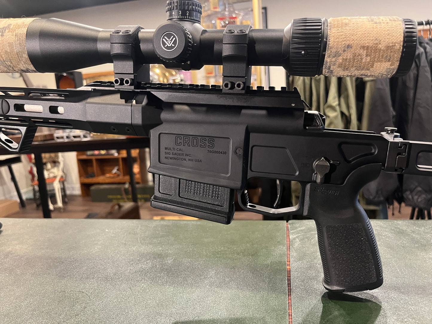 SIG Sauer Cross .308 Win 16英寸 黑色 - 精密战术步枪套装