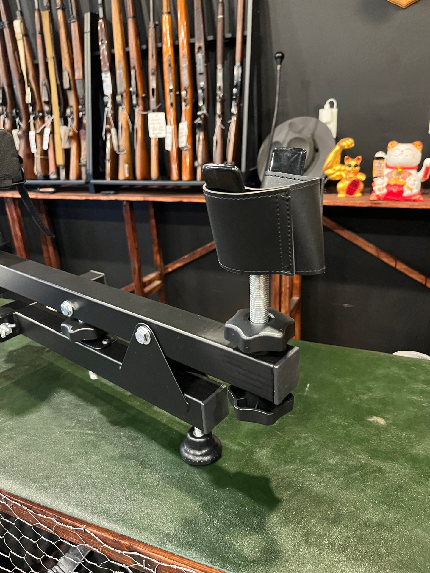 可调节精密步枪射击支架 - 重型钢结构