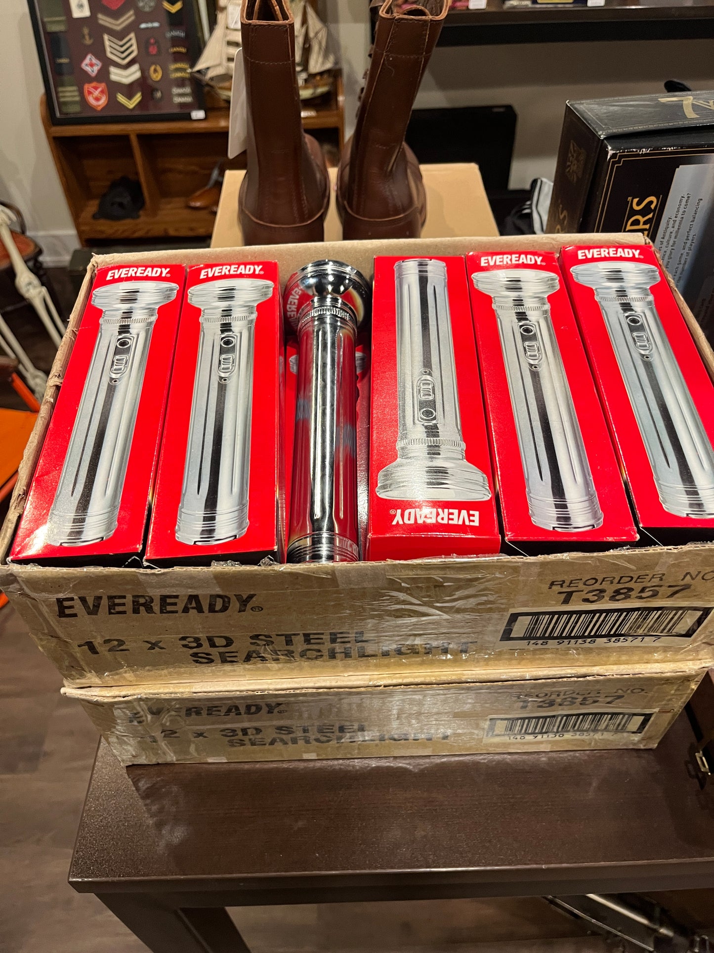 Eveready 全金属探照灯手电筒