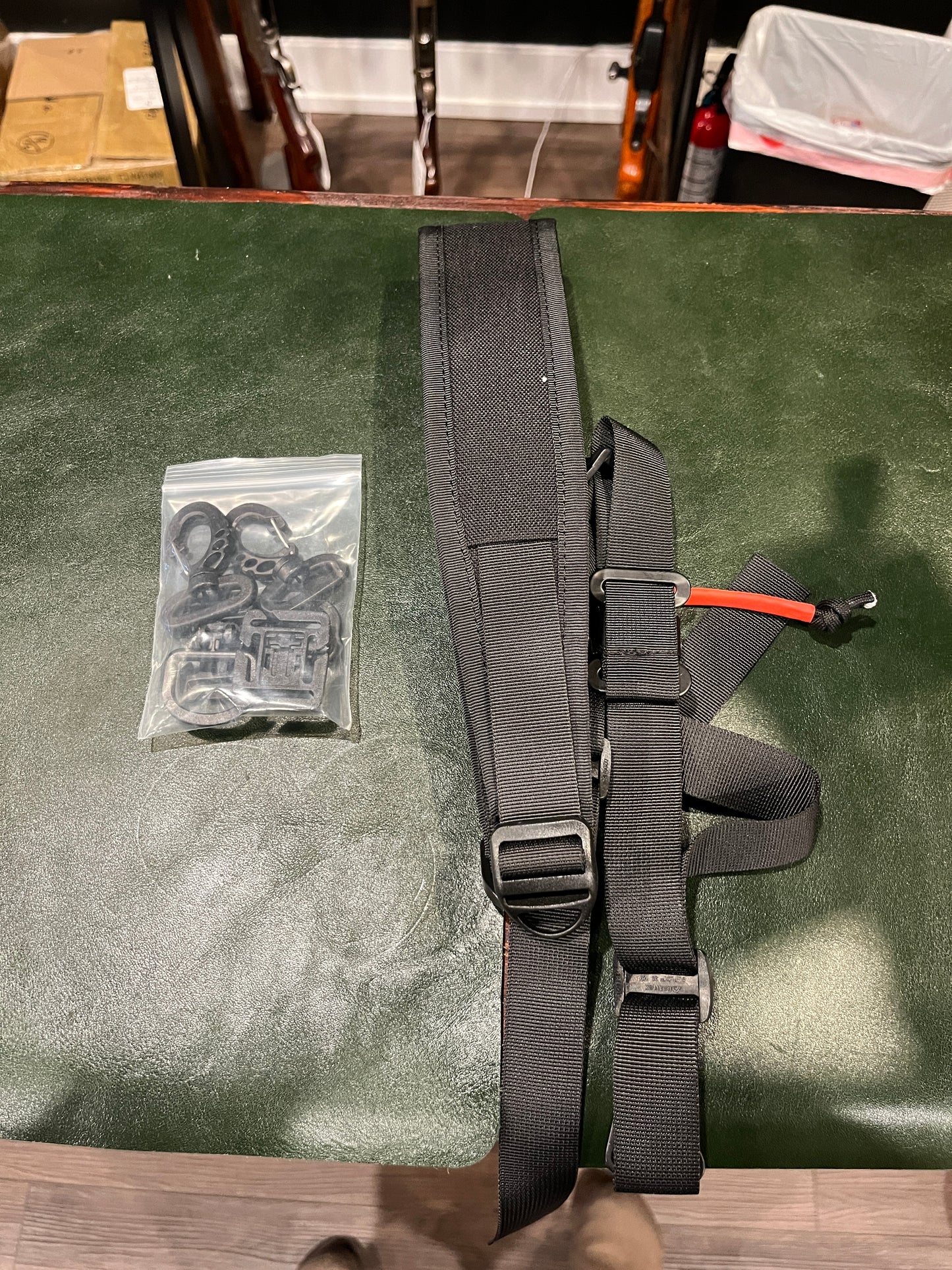 Tactical 2-Point Rifle Sling with Quick-Release Hardware Kit