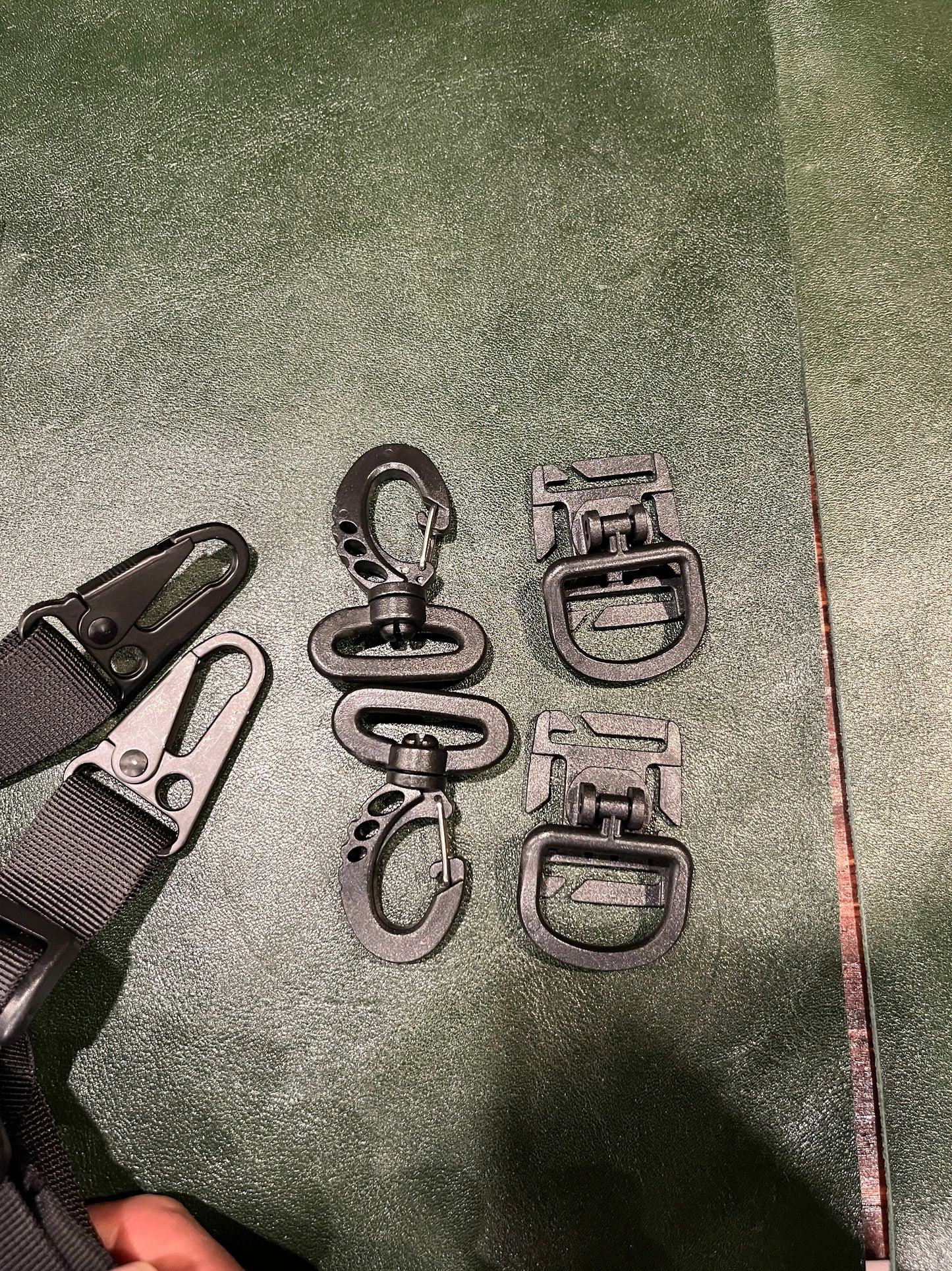 Tactical 2-Point Rifle Sling with Quick-Release Hardware Kit