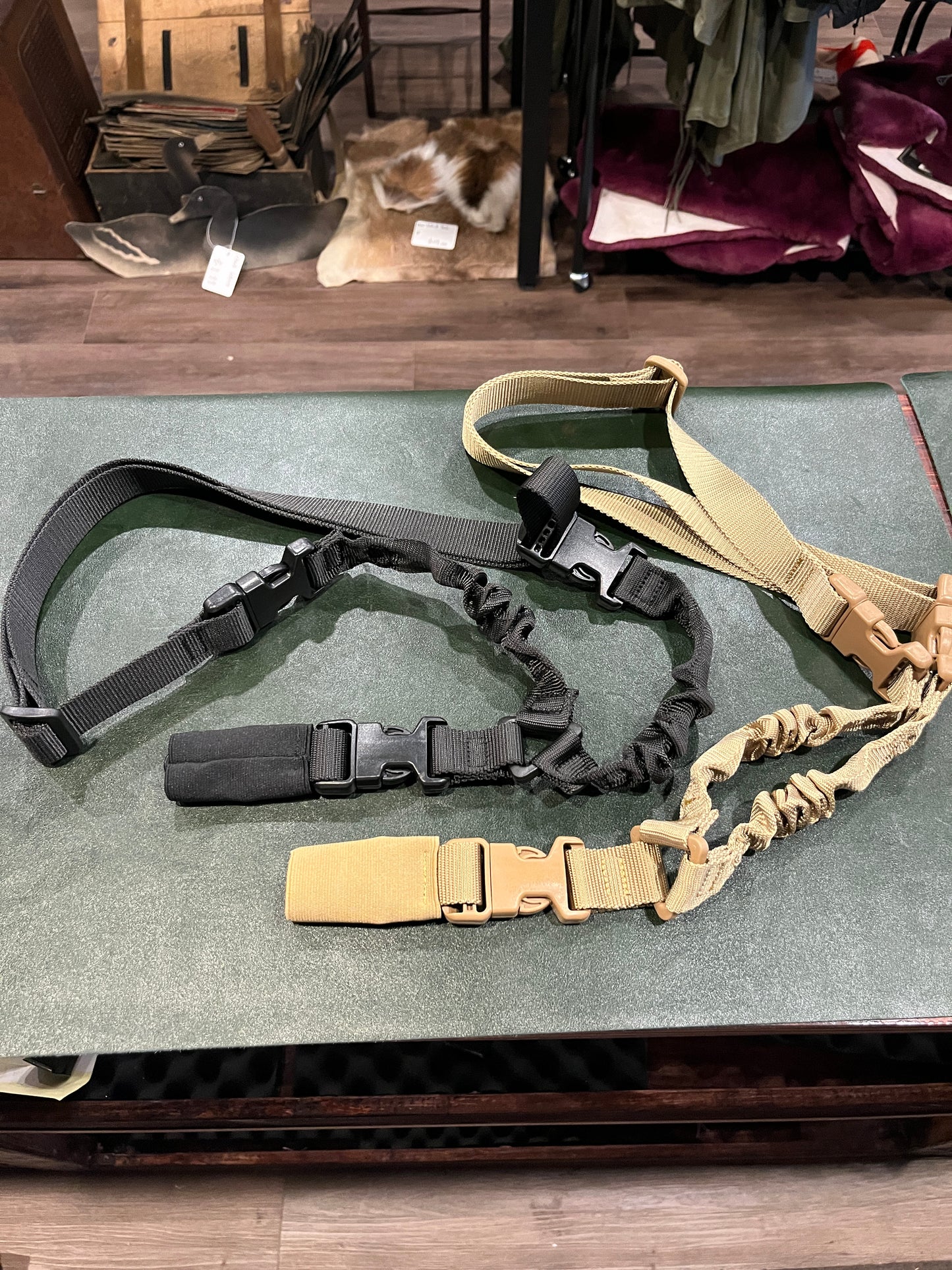 1-Point Tactical Rifle Sling – Available in Black, Tan, and Camo