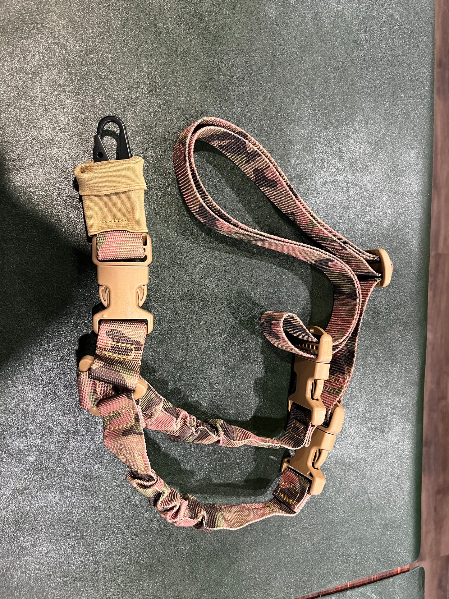 1-Point Tactical Rifle Sling – Available in Black, Tan, and Camo
