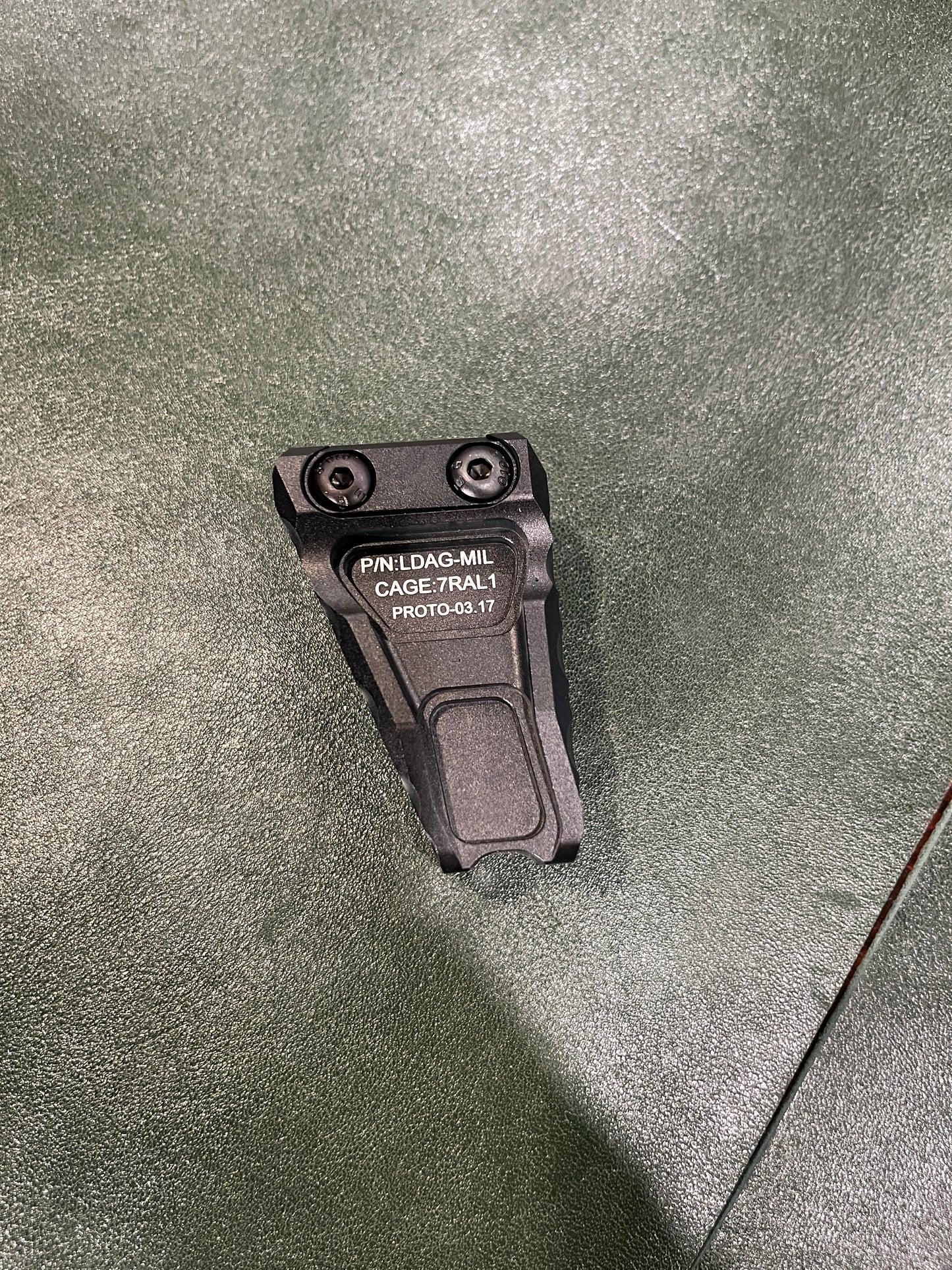 LDAG-MIL Hand Stop – Picatinny Rail Compatible (CAGE: 7RAL1)