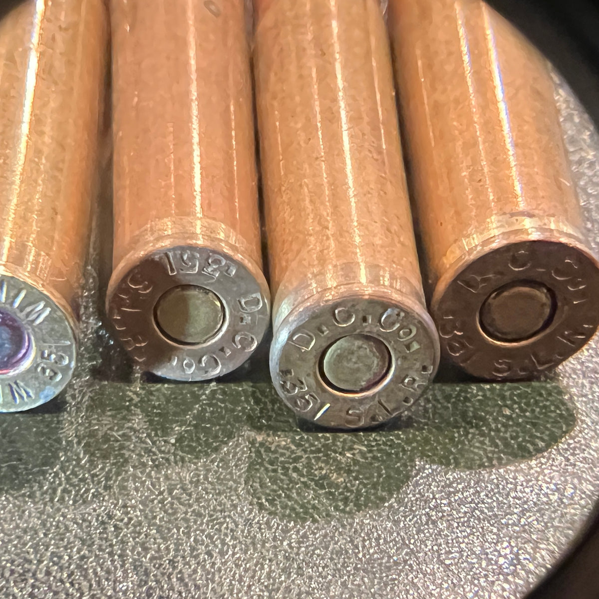 10 Rounds Vintage .351 Winchester Self-Loading (.351 S.L.) – Mixed Winchester W.R.A.Co. & W.R.A. Headstamps – Collector Ammunition
