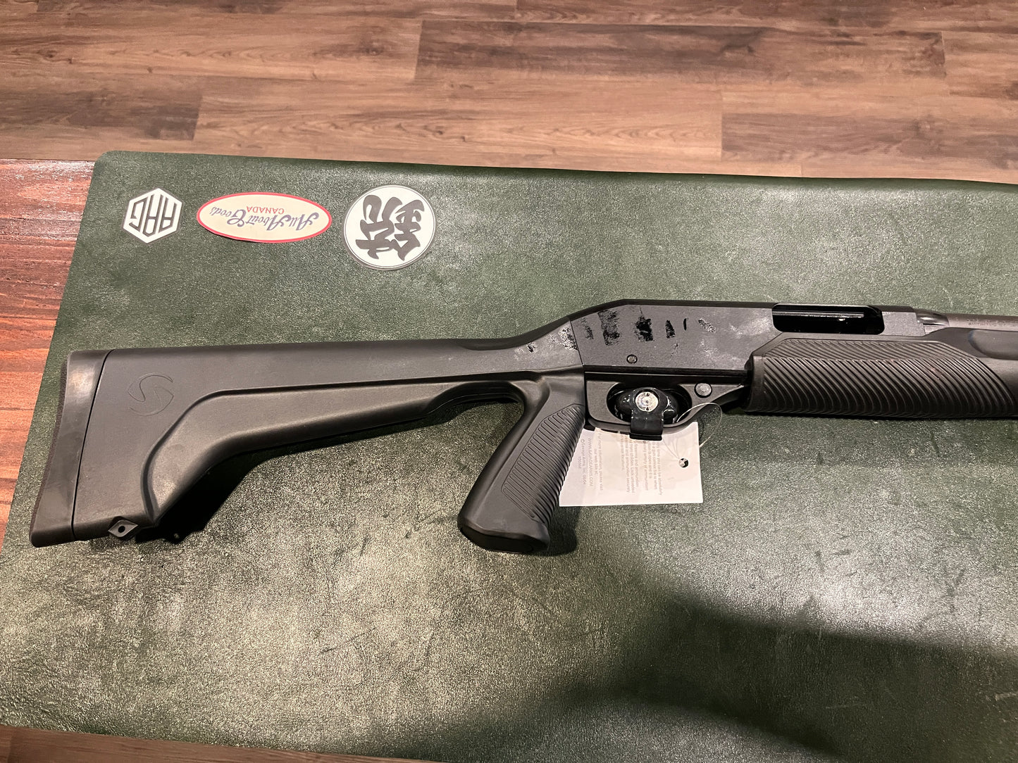 Stevens 320 Pump Action Shotgun – 12 Gauge, 18.5" Barrel, Black Synthetic – Unfired, With Box