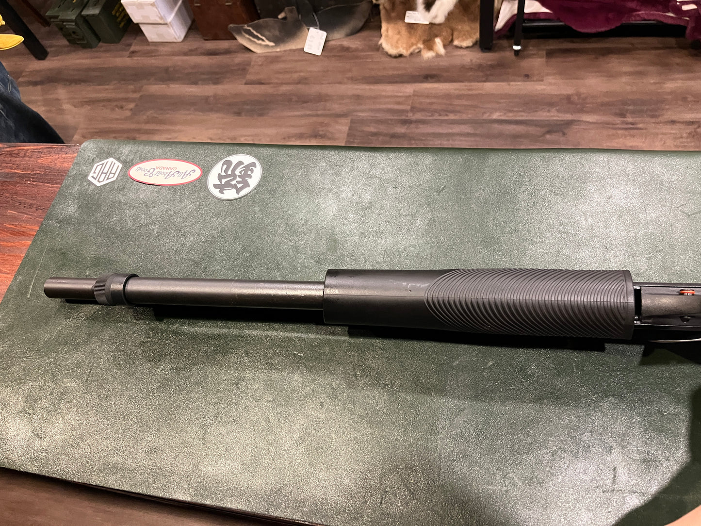 Stevens 320 Pump Action Shotgun – 12 Gauge, 18.5" Barrel, Black Synthetic – Unfired, With Box