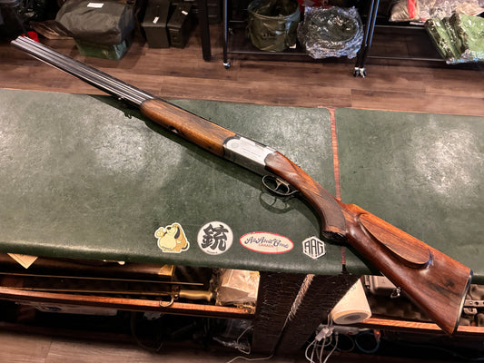Beretta S55 Over/Under Shotgun – 12 Gauge – 28" Barrels – Fixed Full/Full Chokes – Made in Italy