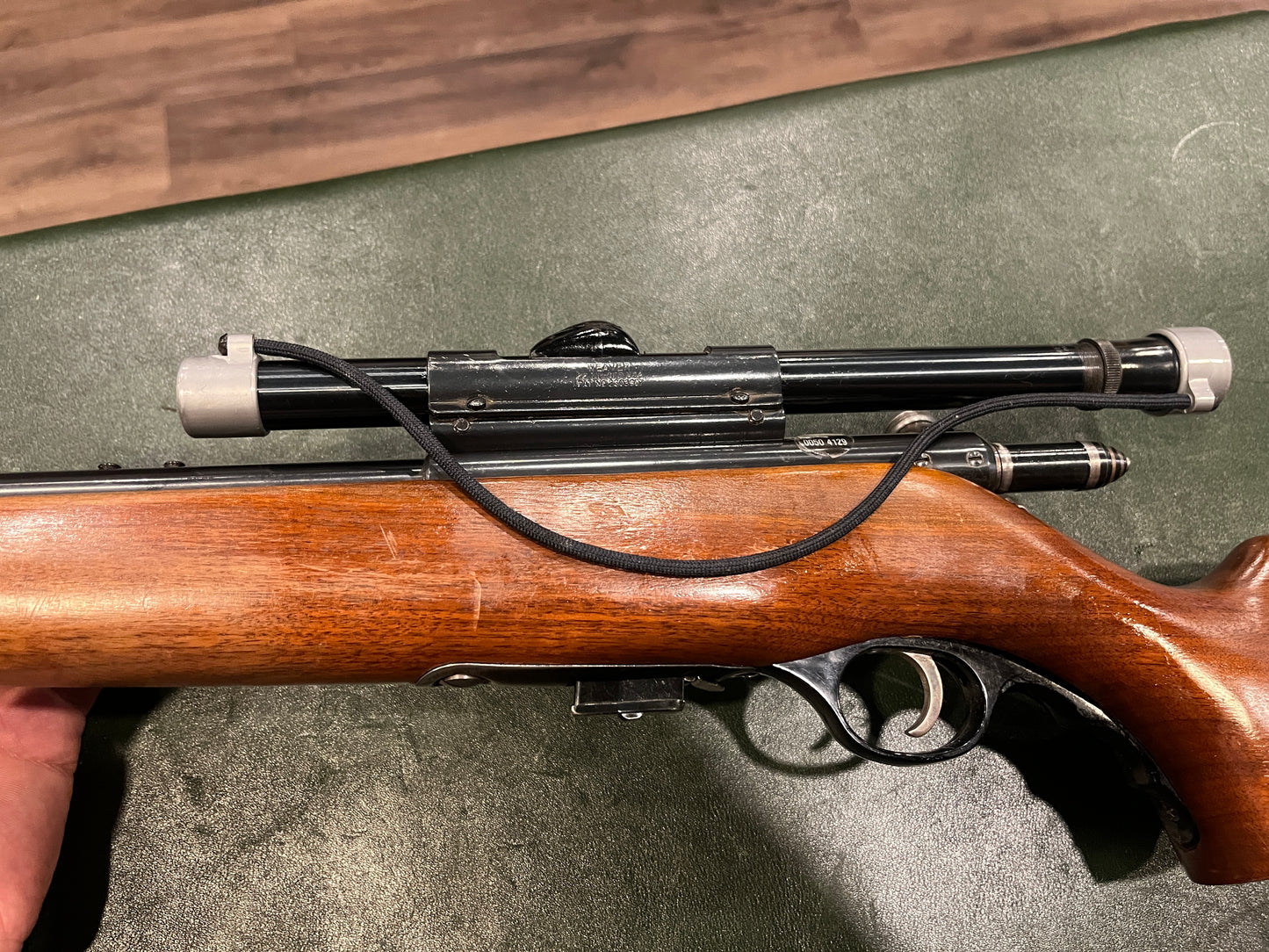 Mossberg Model 140K .22LR Bolt-Action Rifle with Vintage Scope
