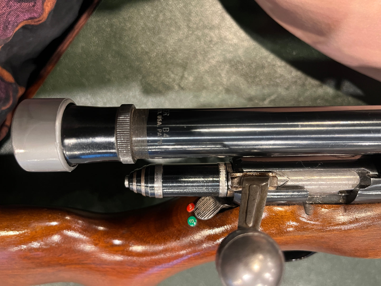 Mossberg Model 140K .22LR Bolt-Action Rifle with Vintage Scope