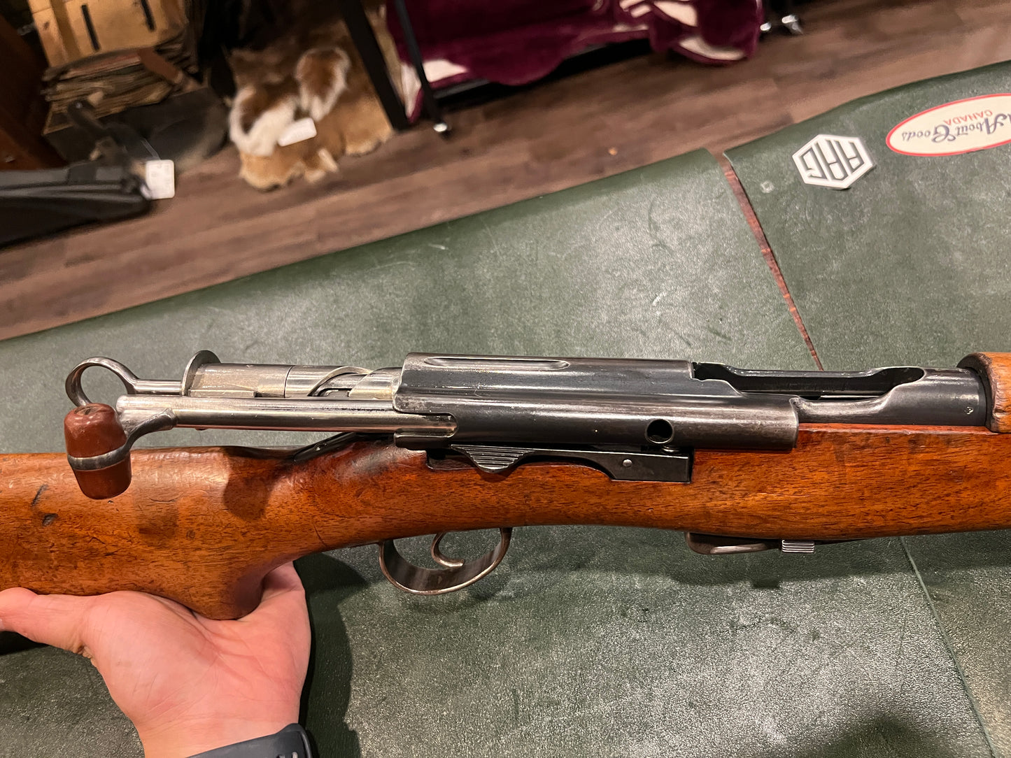 Swiss K11 Schmidt-Rubin Straight-Pull Rifle