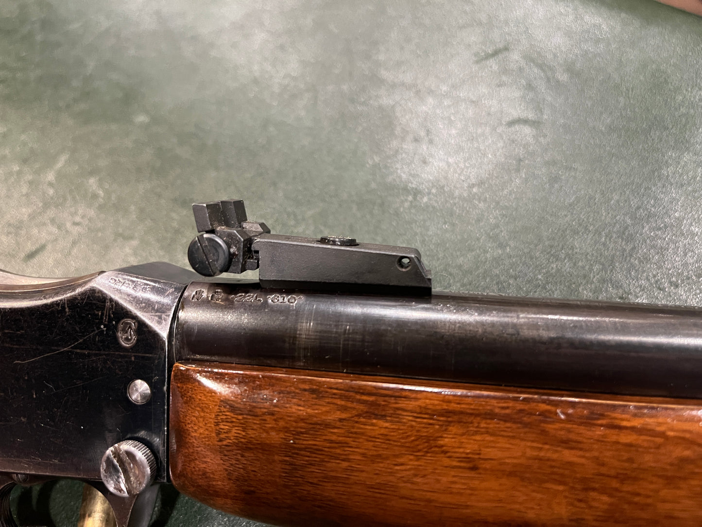 BSA Martini Falling Block .22 LR Single-Shot Rifle – Canadian Military Trainer