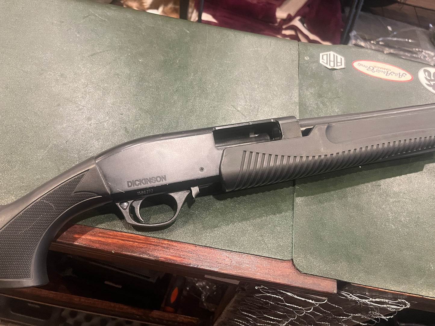 Dickinson Commando 12 Gauge Shotgun – TV Screen-Used in “Deadman’s Curse” (COA Included)