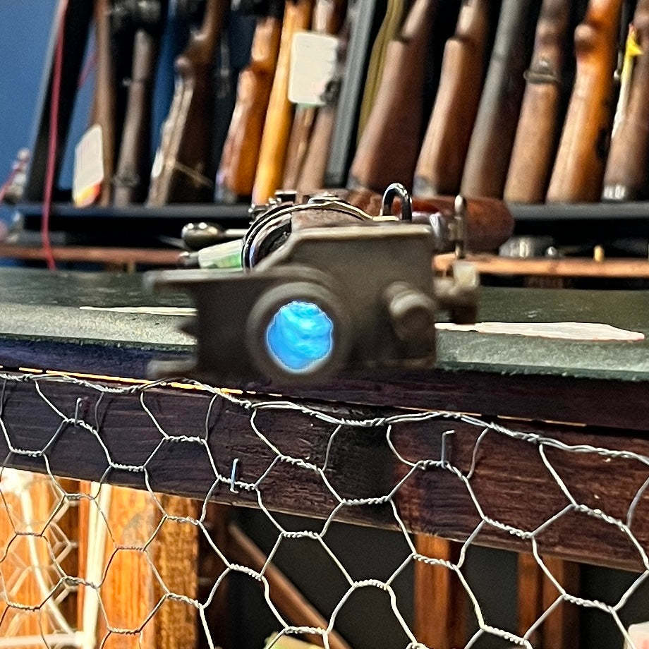 Mire anti-aérienne japonaise Arisaka Type 99 de la Seconde Guerre mondiale – Finition d'origine – Tige de nettoyage – 7,7 × 58