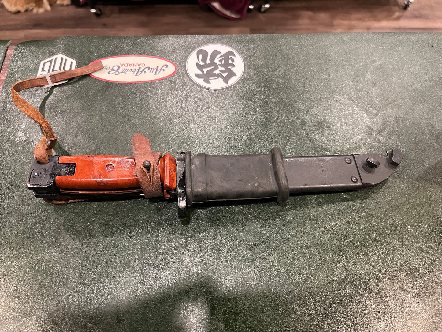 Polish AK-47 Bayonet with Scabbard – 6 Inch Blade