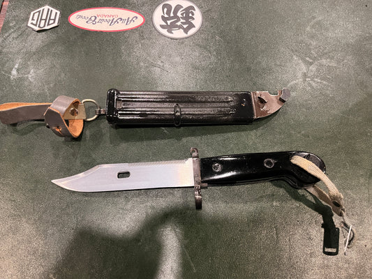1946 East German AK-47 Bayonet with Scabbard