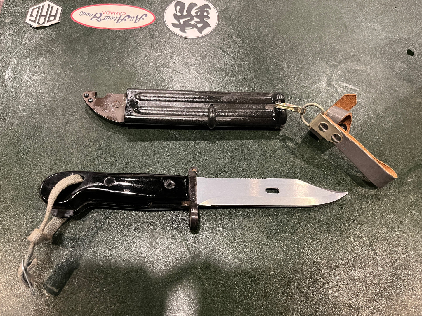 1946 East German AK-47 Bayonet with Scabbard