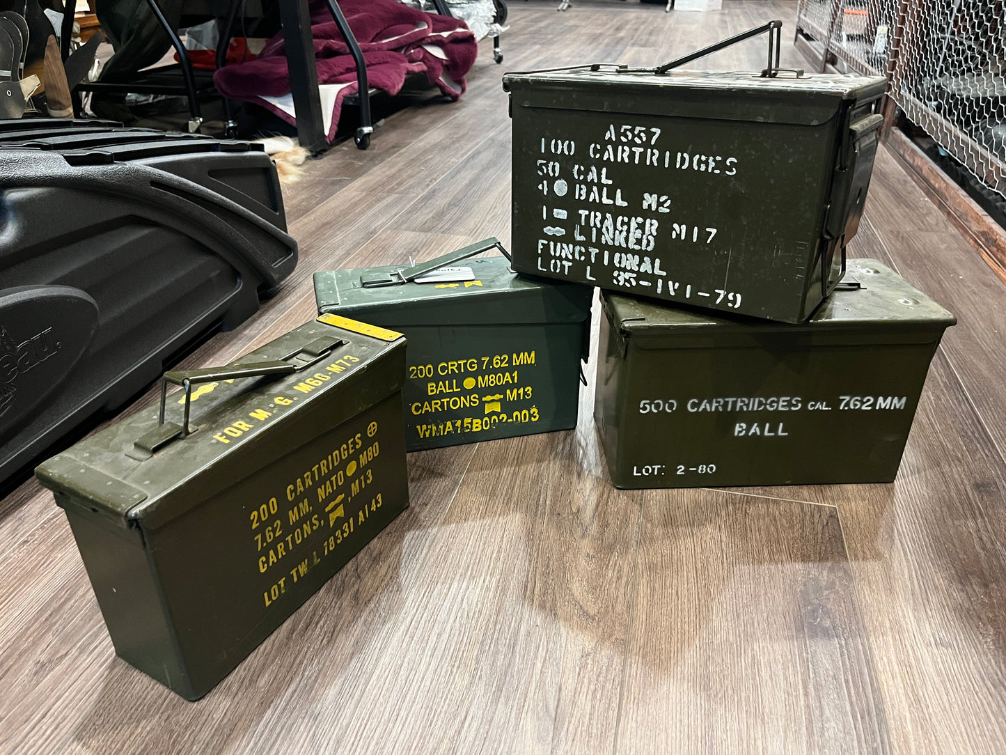 Military Surplus Ammo Cans – Mixed Calibers