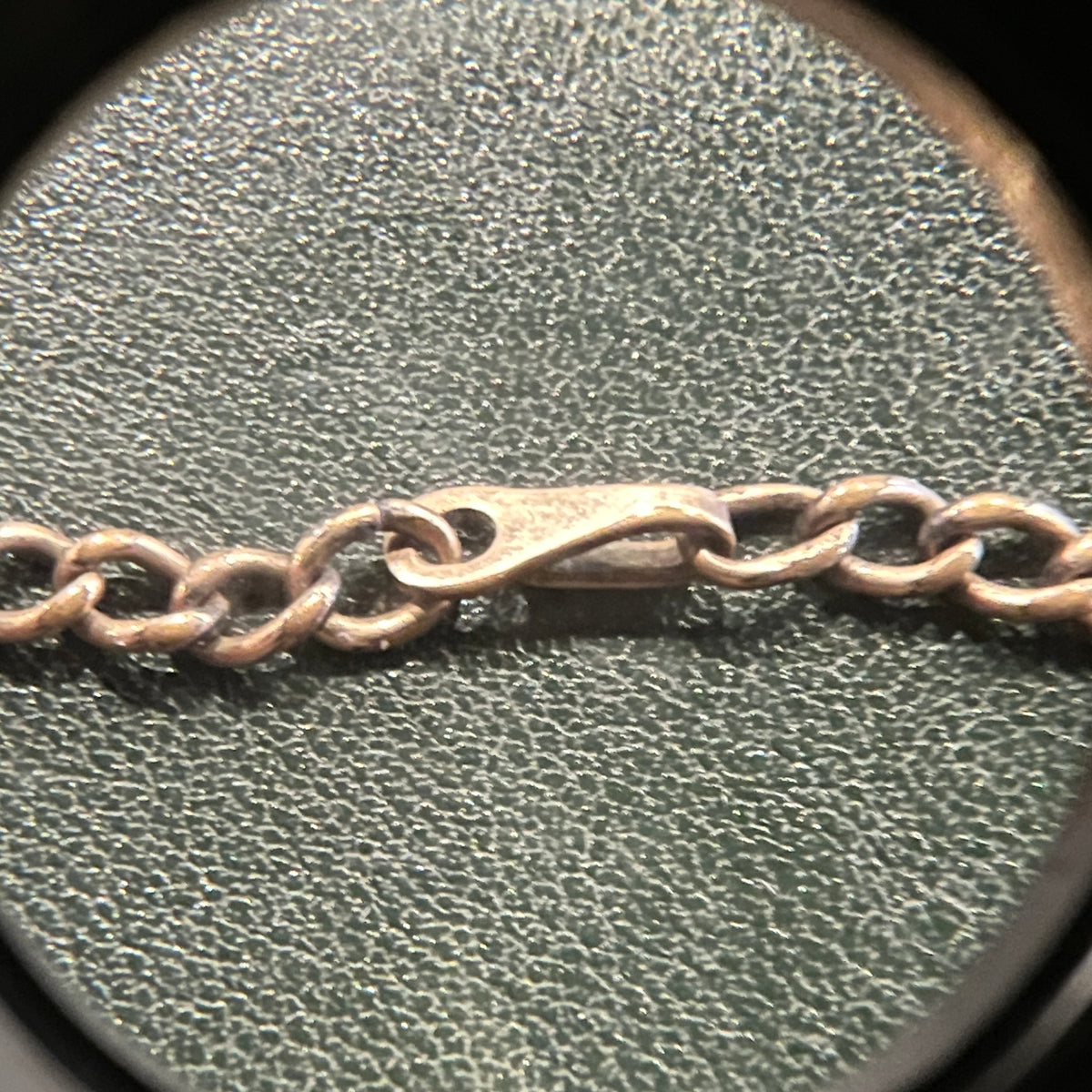 WWII Canadian Military Gold Filled Sterling Silver ID Bracelet