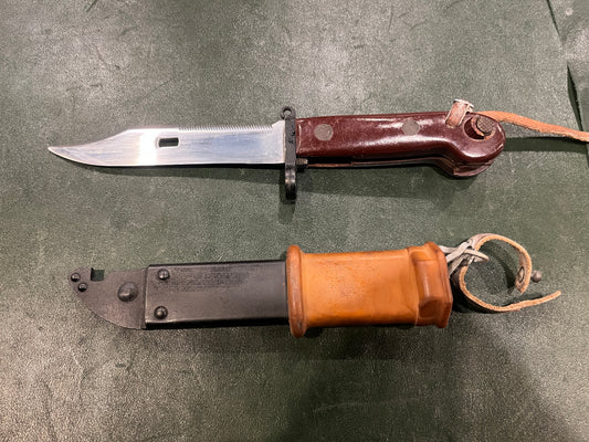Combloc AKM Type I Bayonet w/ Scabbard