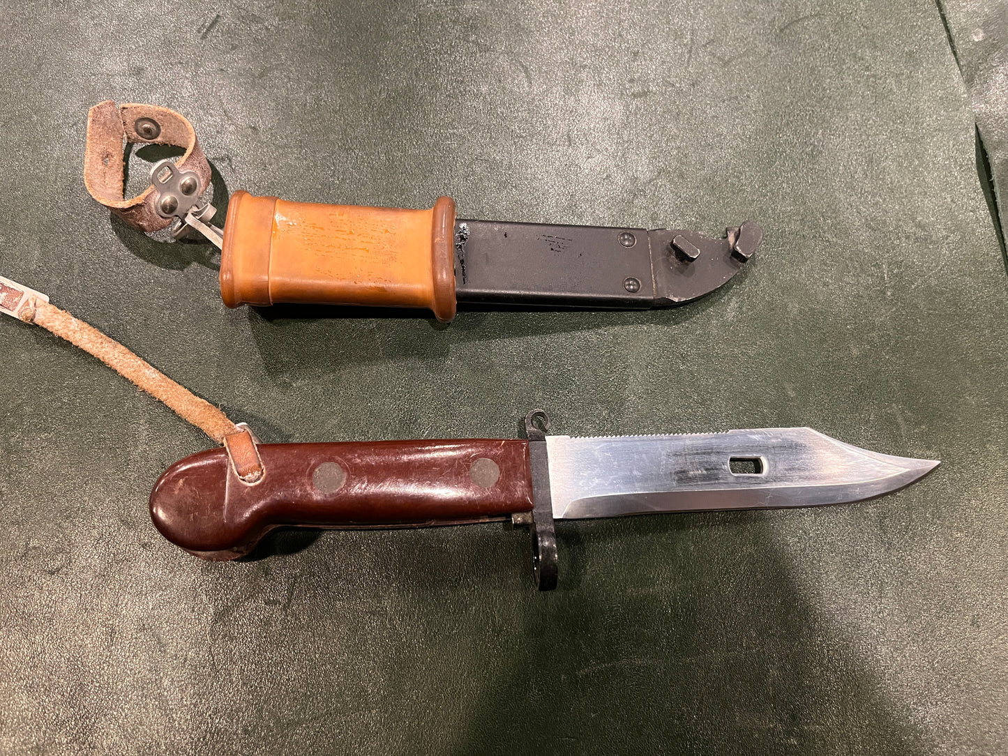 Combloc AKM Type I Bayonet w/ Scabbard