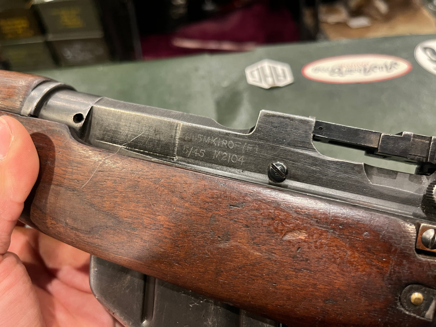 Lee-Enfield No.5 Mk I “Jungle Carbine” – .303 British (Fazakerley 5/45)