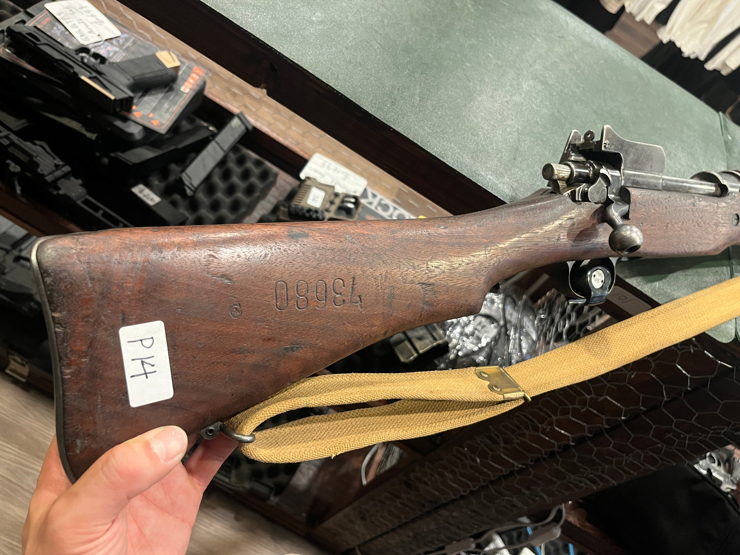Carabine Enfield P14 britannique | Calibre .303 britannique | Fabrication ERA | Verrou et hausse assortis