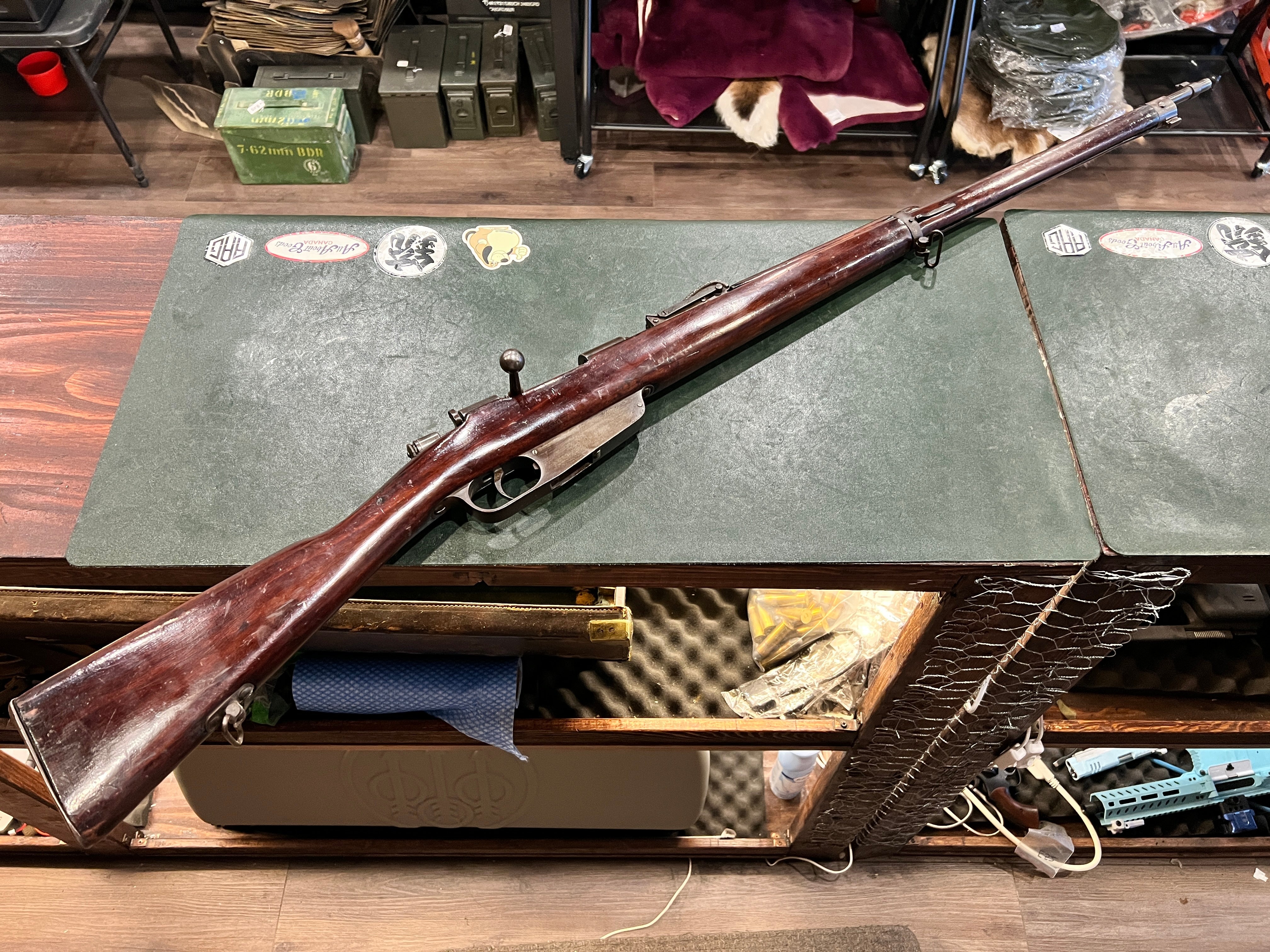 Italian Carcano M1891 Long Rifle – Terni 1894 – Early Production