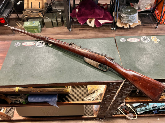 Italian Carcano M1891 Long Rifle – Terni 1894 – Early Production Infantry Rifle