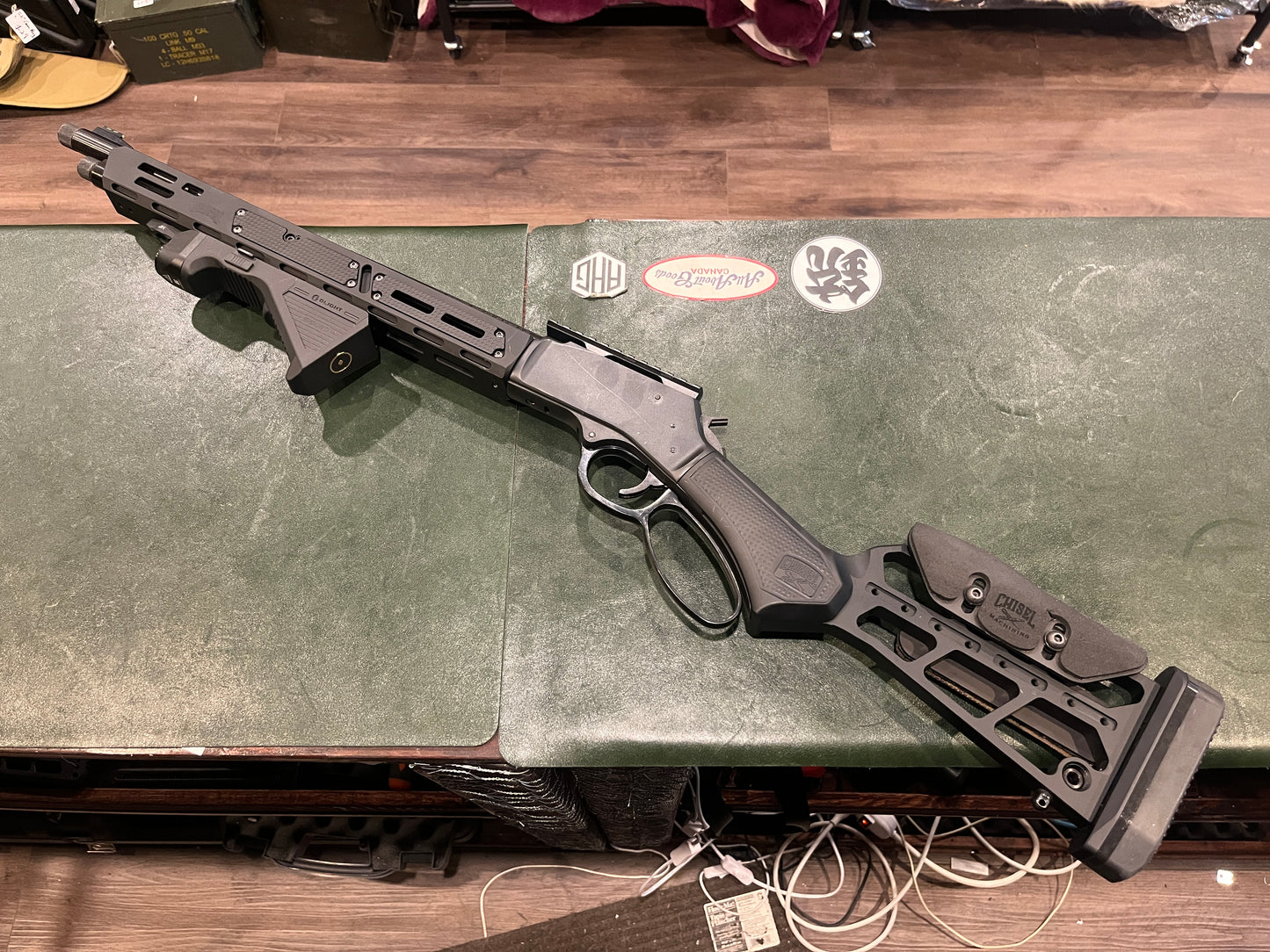 Henry Big Boy X Model .45 Colt – Modern Tactical Lever Action | Chisel Chassis, Olight Sigurd Grip Light, Scope Rail