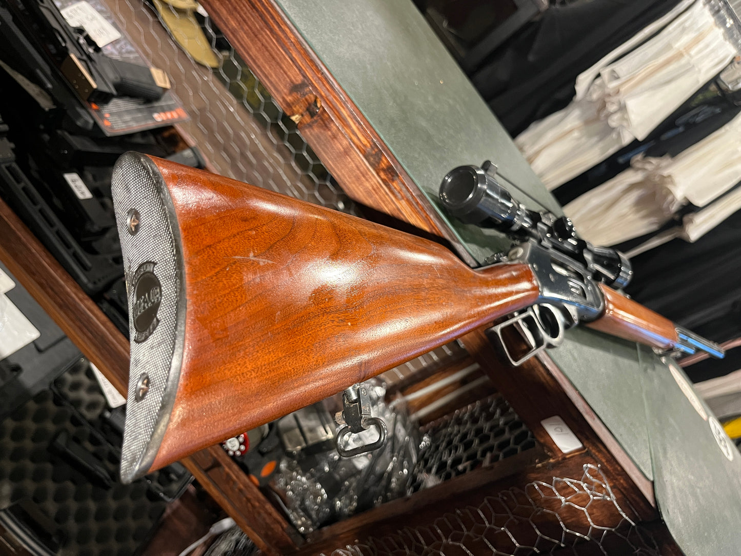 Marlin Model 1895 Lever-Action Rifle .45-70 Govt with Bell 4x40 Scope