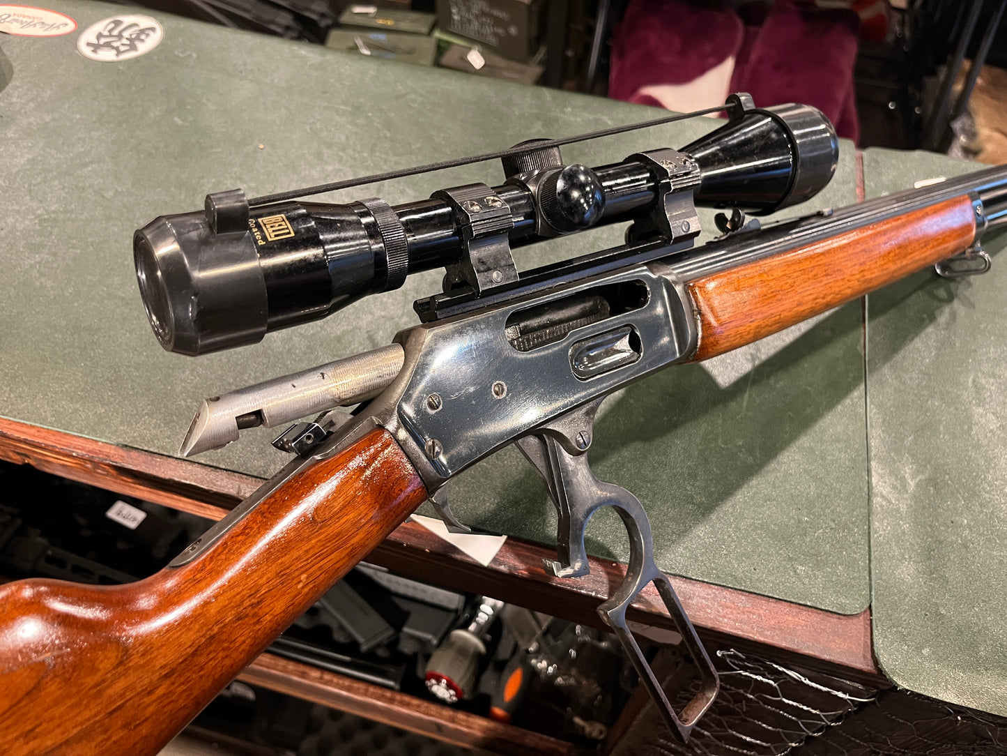 Marlin Model 1895 Lever-Action Rifle .45-70 Govt with Bell 4x40 Scope