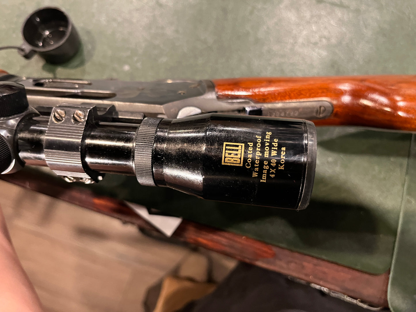 Marlin Model 1895 Lever-Action Rifle .45-70 Govt with Bell 4x40 Scope