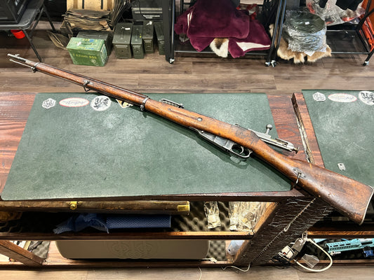 WESTINGHOUSE M1891 MOSIN NAGANT | 7.62x54R | FINNISH CIVIL GUARD (SK.Y) STOCK DISK | D MARK| EXCELLENT BORE