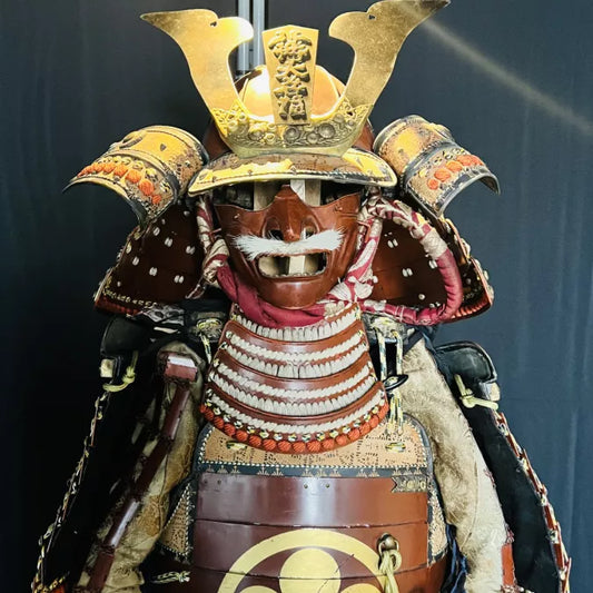 Late Edo Period Japanese Samurai Armor Set