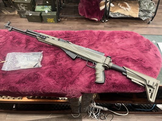 SKS with ATI Tactical Stock — Unfired after purchase, includes original box & accessories