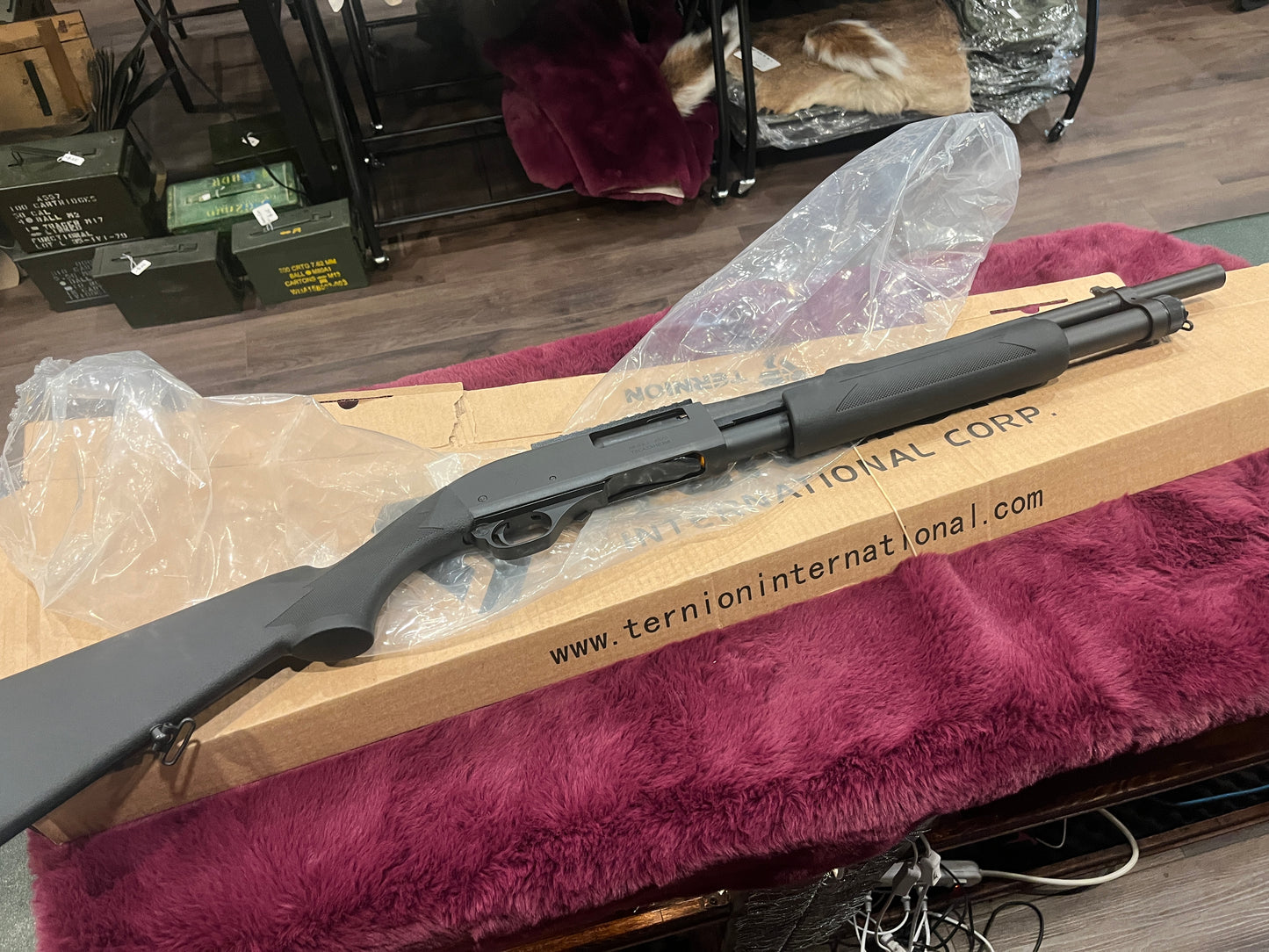 Never Fired — Ternion T870 12 Gauge Pump Shotgun (With Original Box)