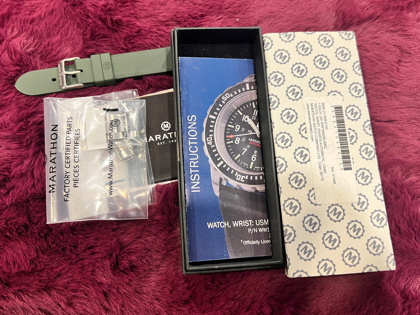 Marathon 41MM GSAR® USMC, TYPE II - DIVER'S AUTOMATIC