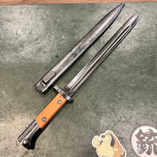 Original Czech VZ.24 Mauser Bayonet with Steel Scabbard – Czechoslovak Military Surplus