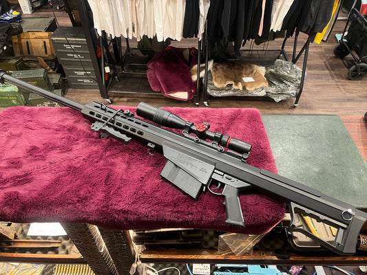 Barrett-Style .50 Cal Airsoft Precision Rifle – Custom Extended 56" Build