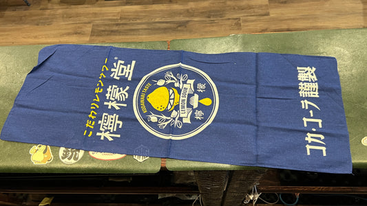 Official Coca-Cola Japan Lemon-Dou (檸檬堂) Promotional Tenugui – Lemon Sour – 34 × 90 cm