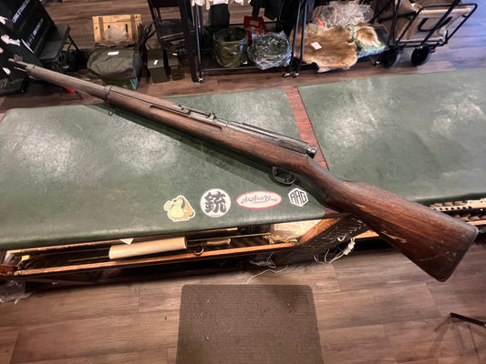 WW2 Tokyo Arsenal Type 38 Arisaka – Imperial Mum – Original Dust Cover – Early Safety Knob