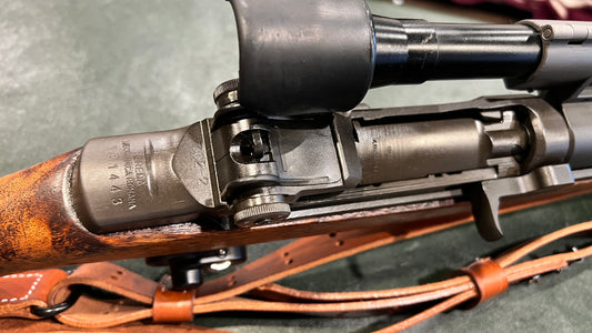 M1D Garand Tipo 2 狙击步枪 308 NATO - 原装 M84 瞄准镜和 KK 公司 M2 消焰器