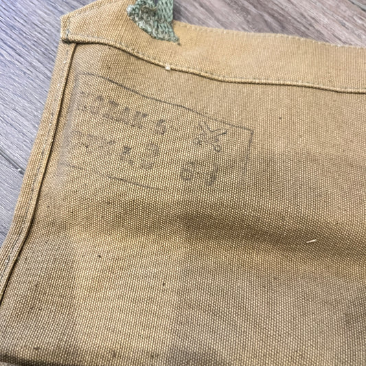 CZ HAVERSACK CANVAS Gas Mask SIDE BAG MINI- KHAKI COLOR