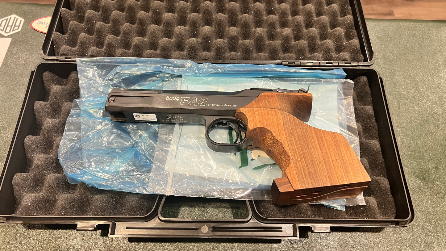 FAS 6004 Single Stroke Pneumatic Air Pistol – .177 Cal (by Chiappa Firearms)