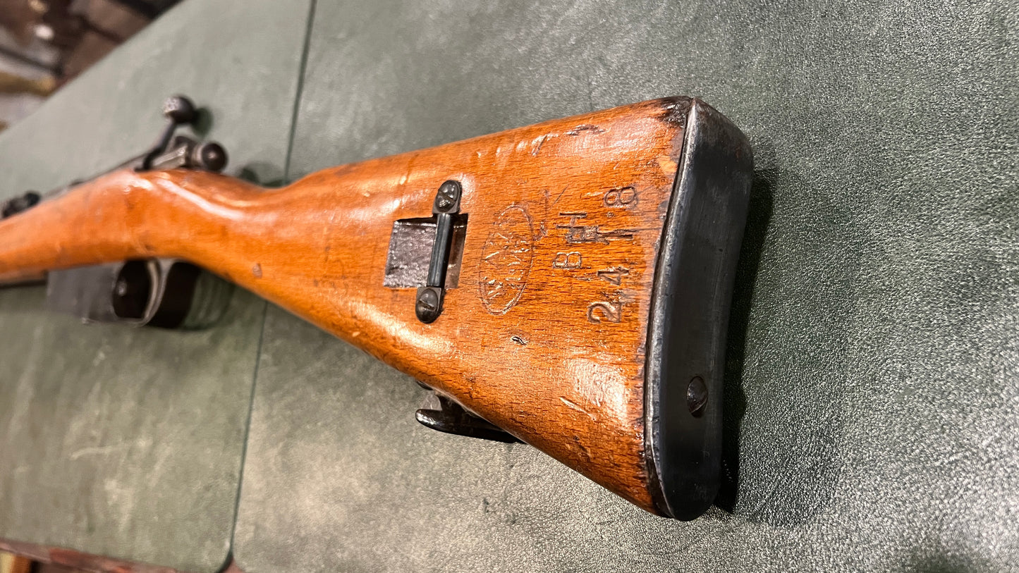 Carcano M91/41 Bolt-Action Rifle – 6.5x52mm Carcano – FAT 1947 Refurbished