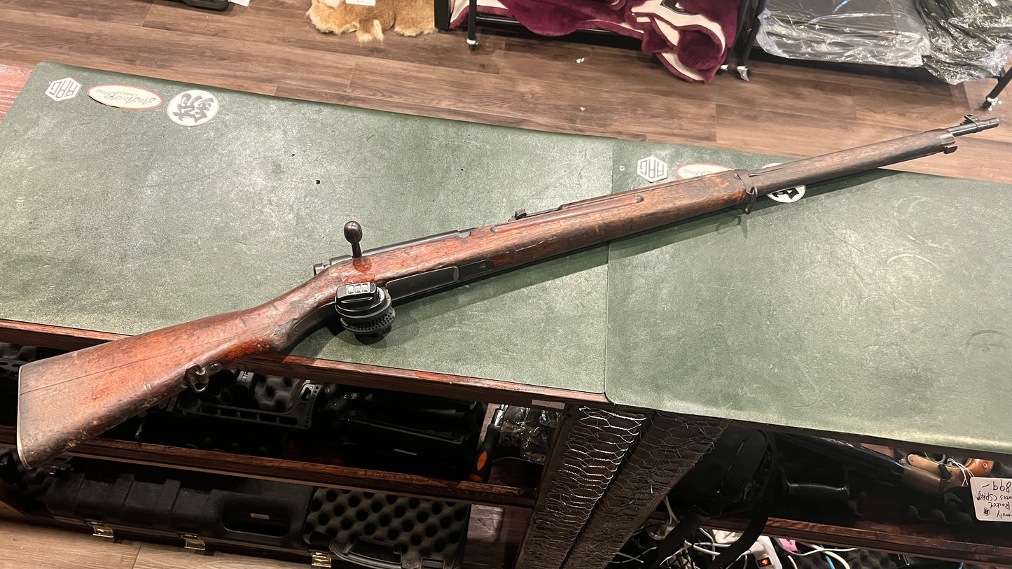 Japanese Type 38 Arisaka Rifle (三八式 Matching Bolt & Safety · Intact Chrysanthemum)