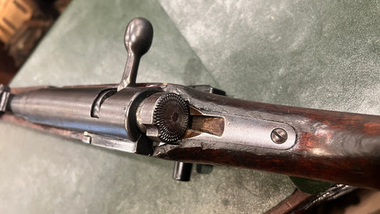 日本38式有坂步枪(三八式配套枪机及安全·完整菊花)